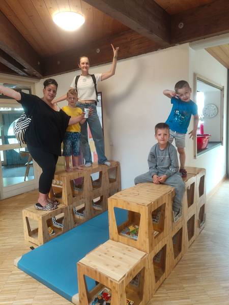 CUBX Konstruieren Bauen im Kindergarten